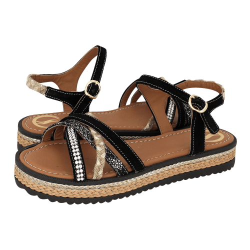 Esthissis Nogueiro flat sandals