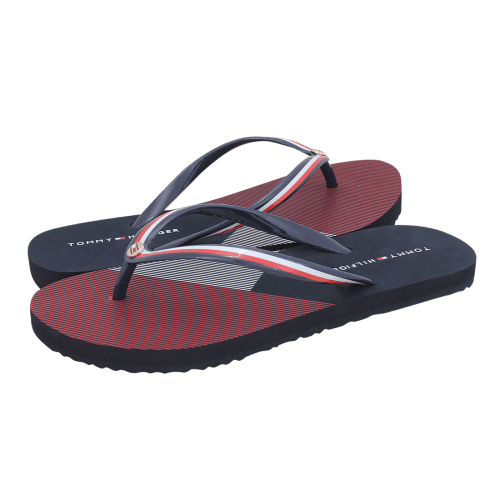 Tommy Hilfiger Flat Beach Sandal Stripe Print flat sandals