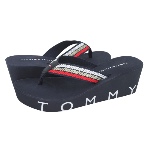 Tommy Hilfiger Iconic Wedge Beach Sandal flat sandals