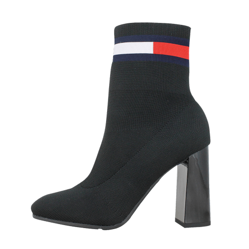 tommy hilfiger knitted sock boots