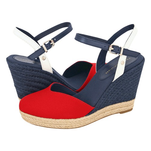 tommy hilfiger wedges closed toe
