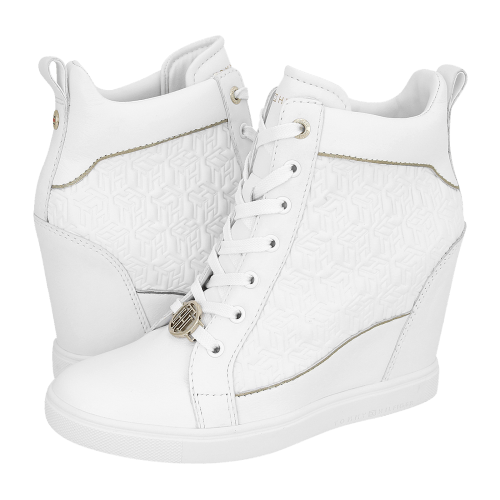 Tommy Hilfiger Metallic Pop Sneaker Wedge casual shoes