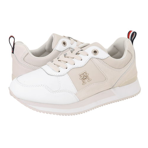 Vurdering laver mad cirkulation Essential Runner - Tommy Hilfiger Women's casual shoes made of leather and  synthetic leather - Gianna Kazakou Online