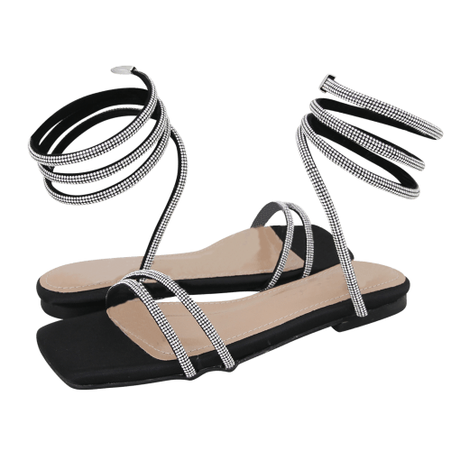 Gianna Kazakou Nagy flat sandals