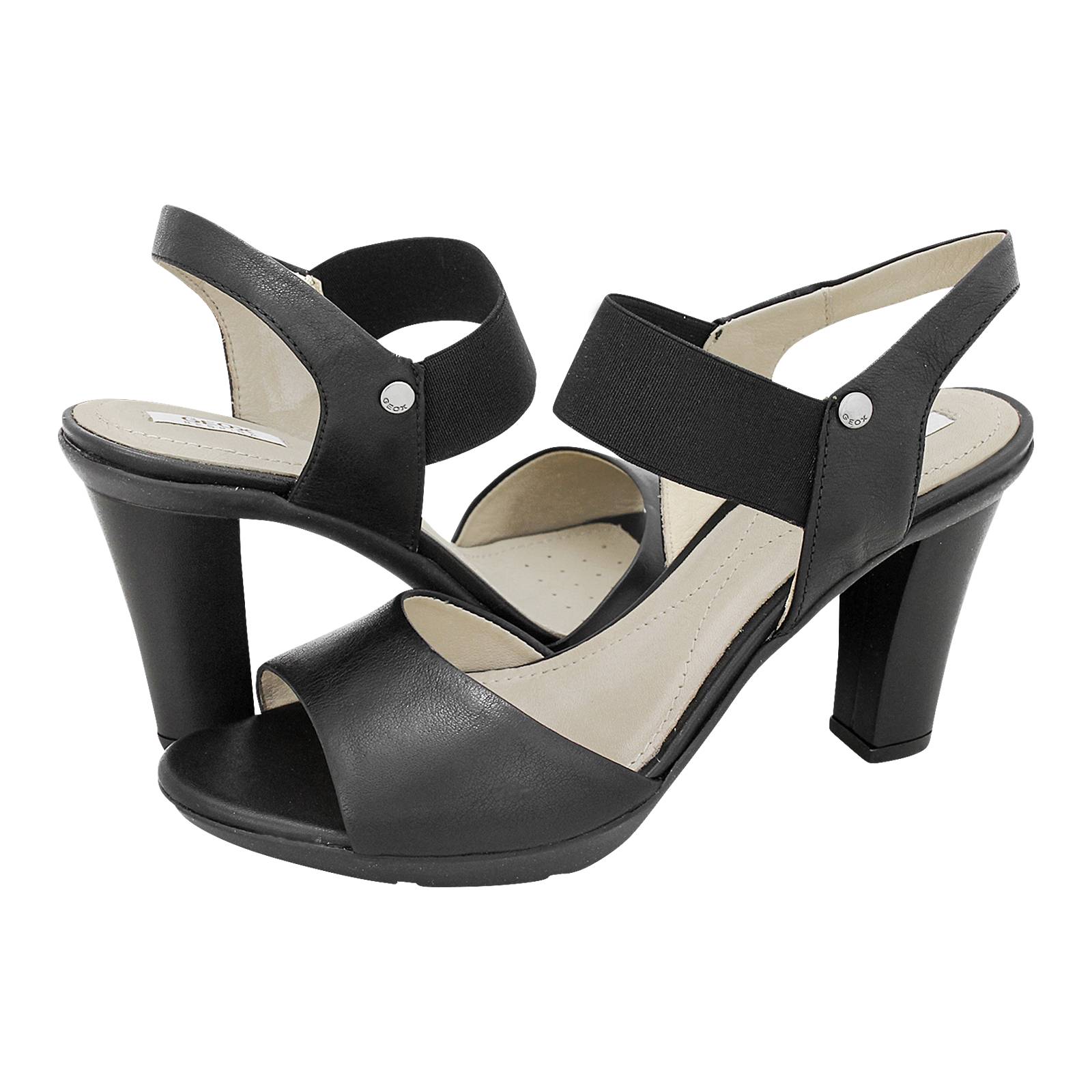 Slet Geox Women S Sandals Made Of Leather And Stretching