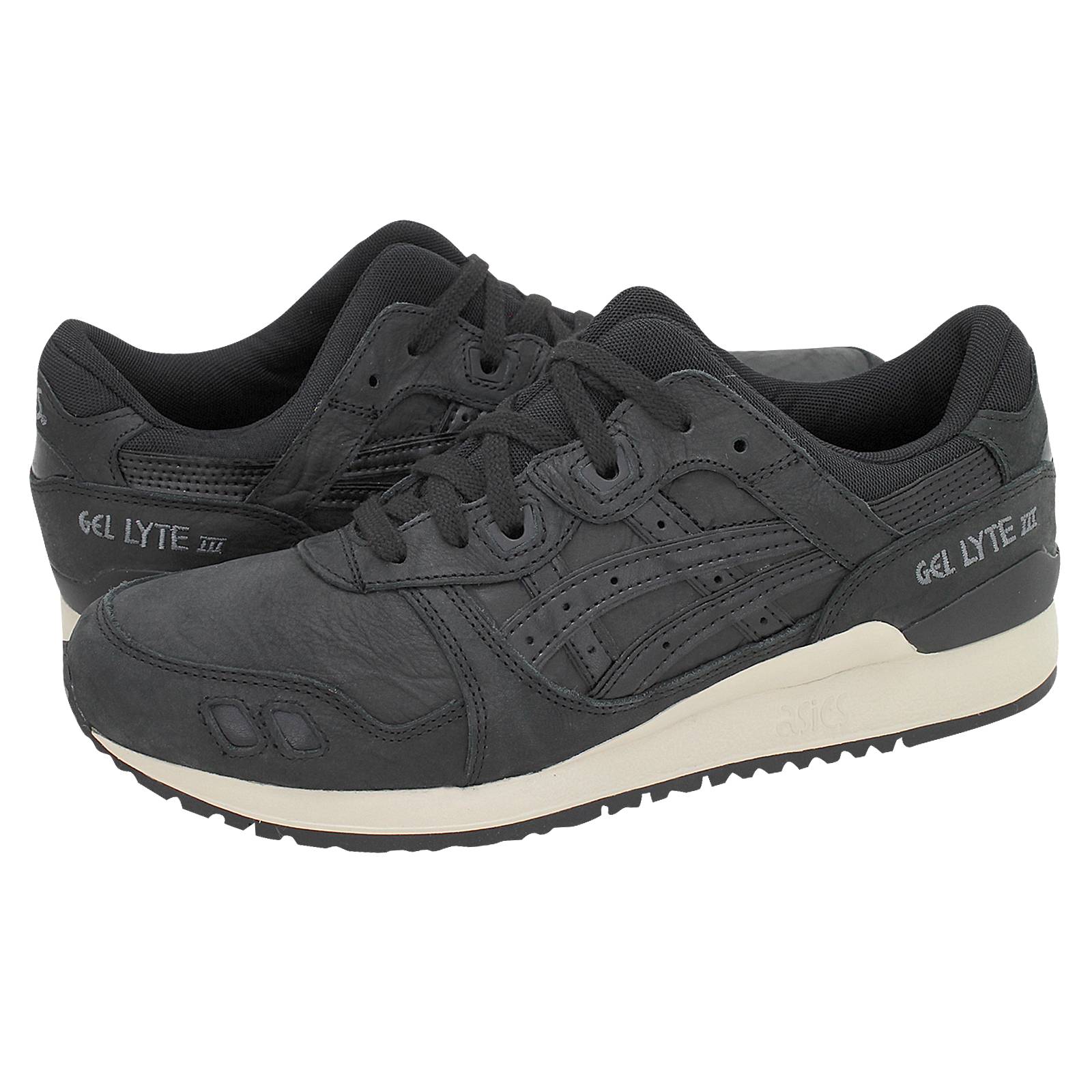 asics shoes leather