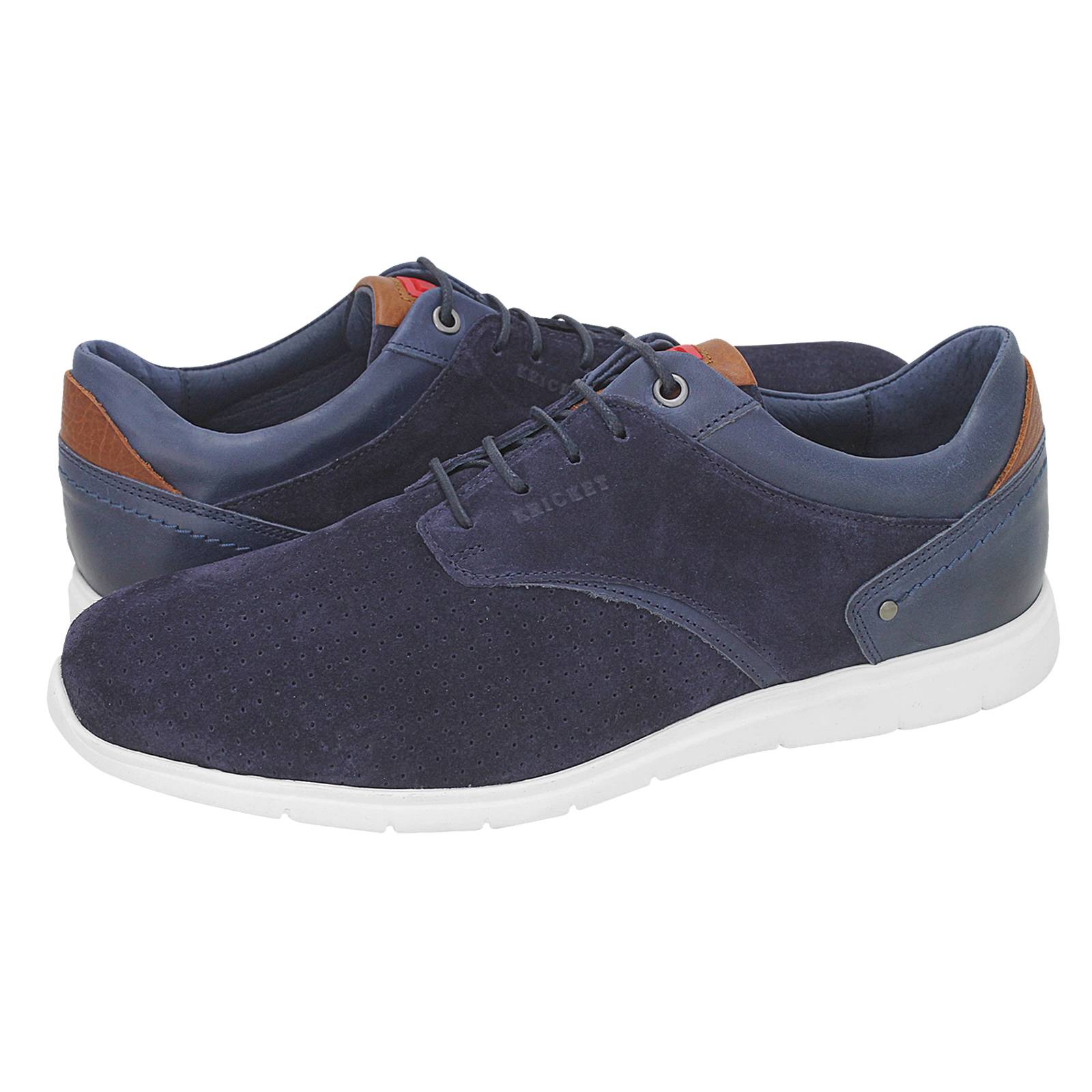 Cornedo - Kricket Men's casual shoes made of perforated suede, suede ...