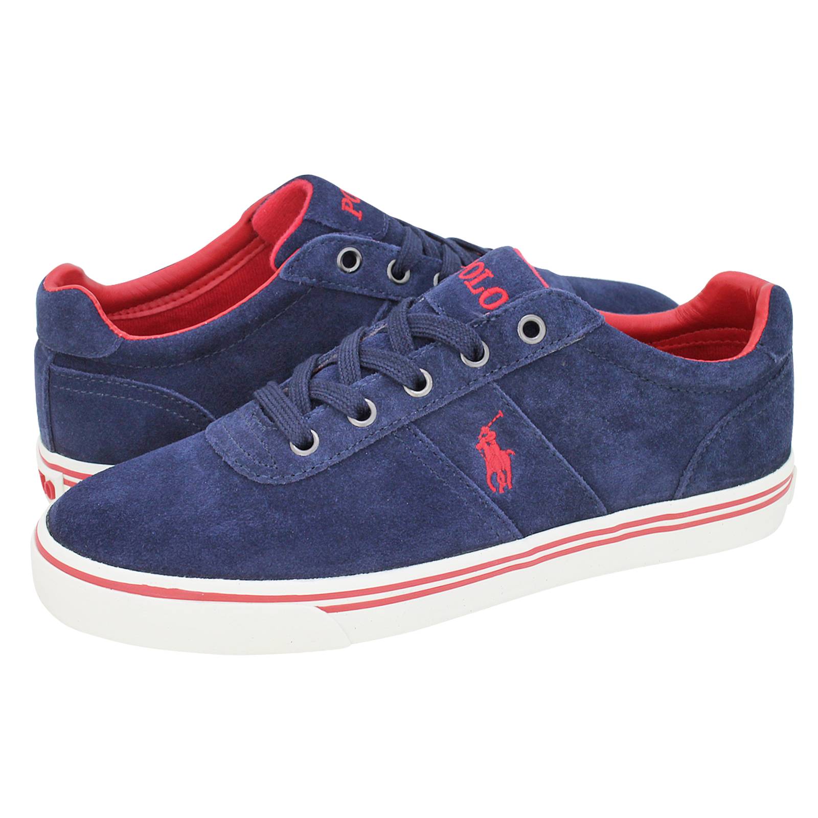 ralph lauren navy blue shoes