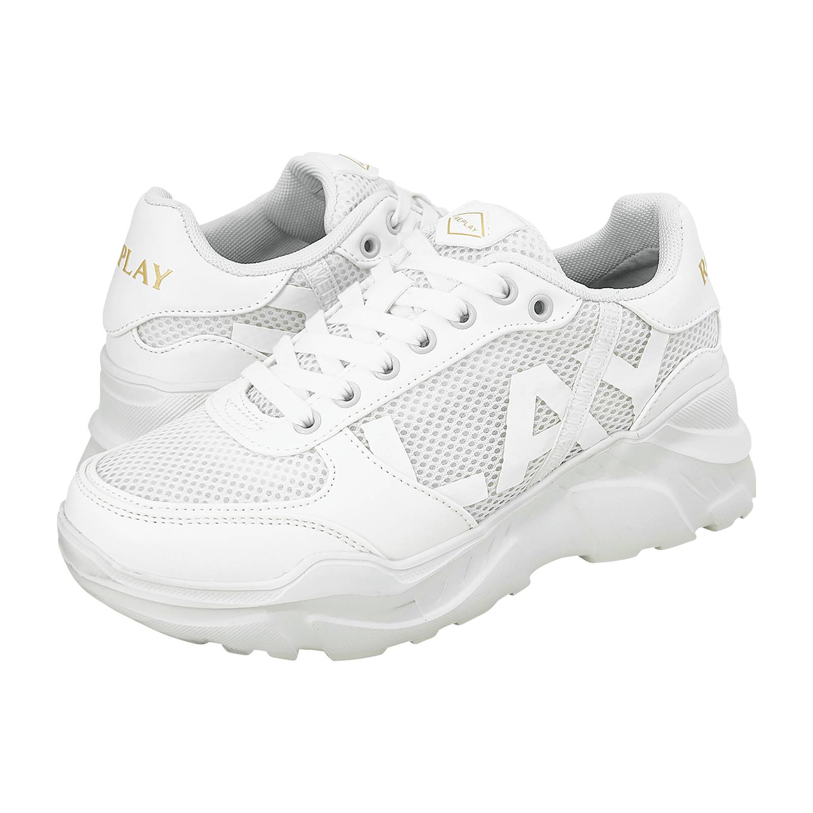 Ladies Sneakers Replay Sneakers Online Vanessa Mesh Replay Women's