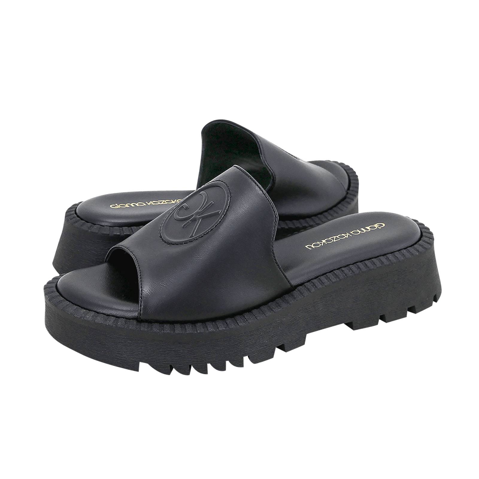 ＧＩＡＮＮＡ Frein - Gianna Kazakou Women's platforms made of leather