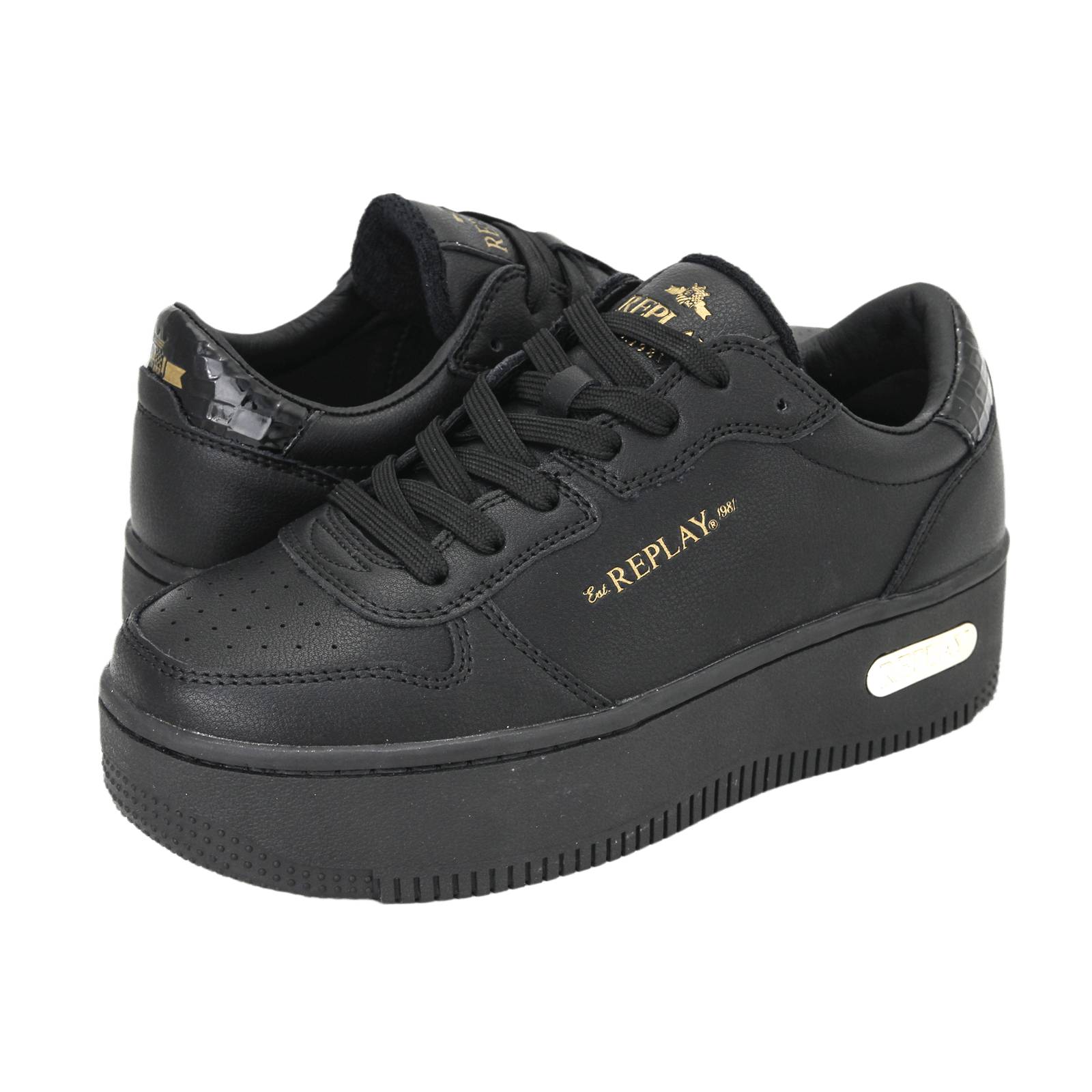 Epic High Total 3 - Replay Women's casual shoes made of leather