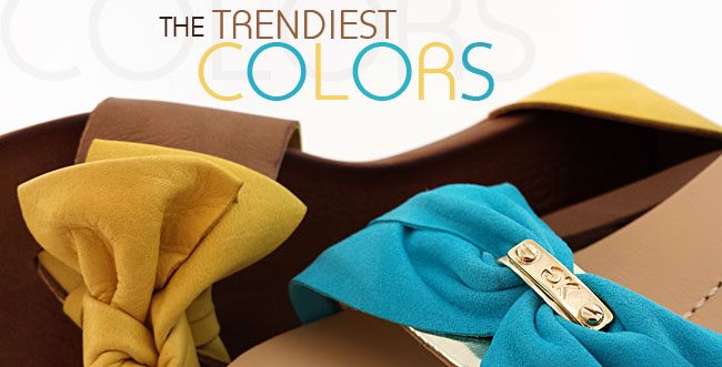 Yellow and turquoise - the new colors!